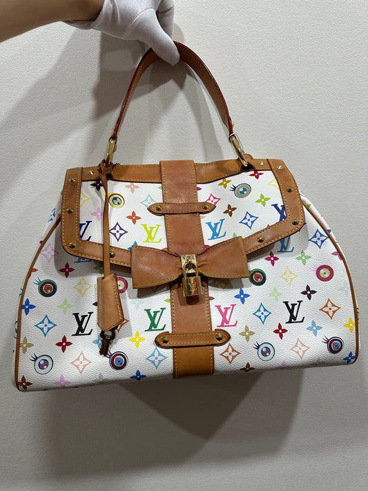 Louis Vuitton multicolor Eye love you Limited murakami