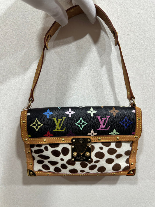 Louis Vuitton multicolor Sac Dalmatien murakami