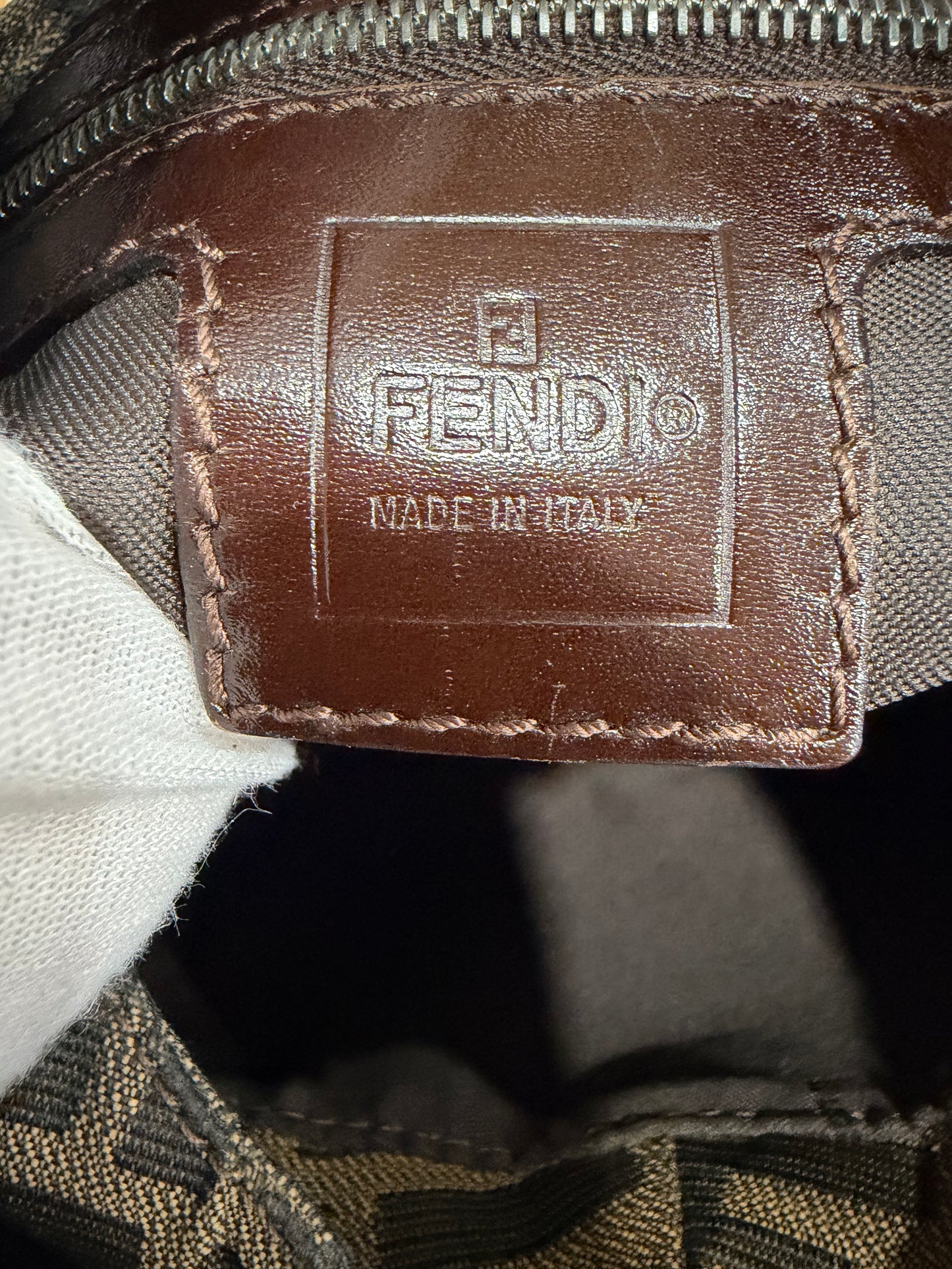 Fendi vintage zucca hobo mamma
