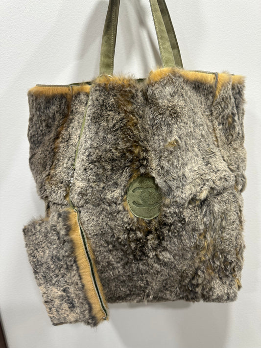 Chanel Rabbit Fur bag