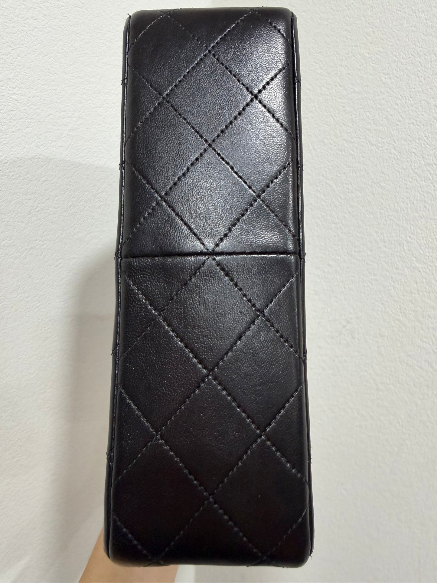 Chanel small classic flap 24K gold Year1991