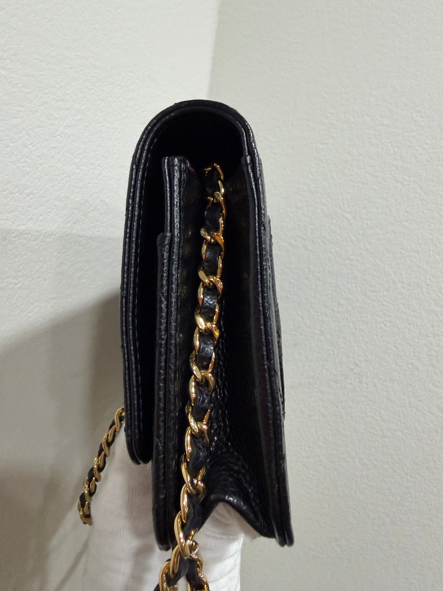 Chanel WOC caviar with card&recipt