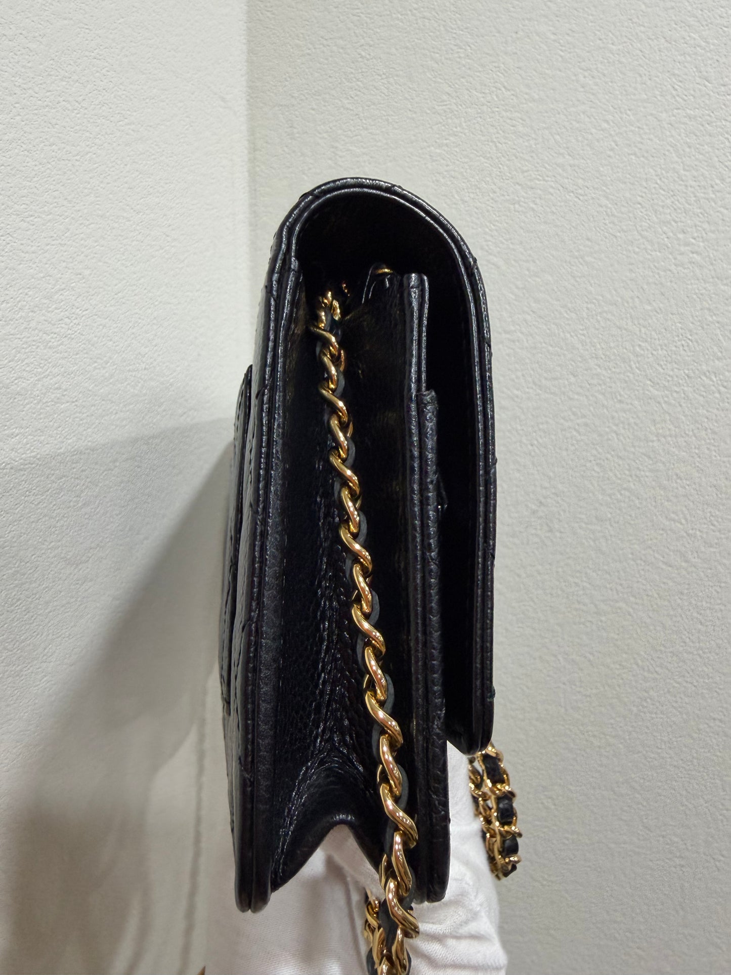 Chanel WOC caviar with card&recipt