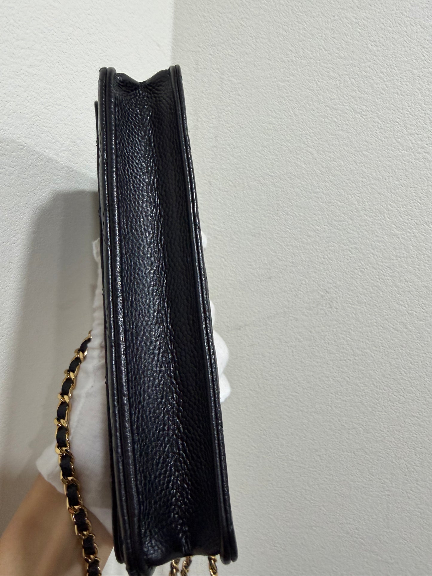Chanel WOC caviar with card&recipt