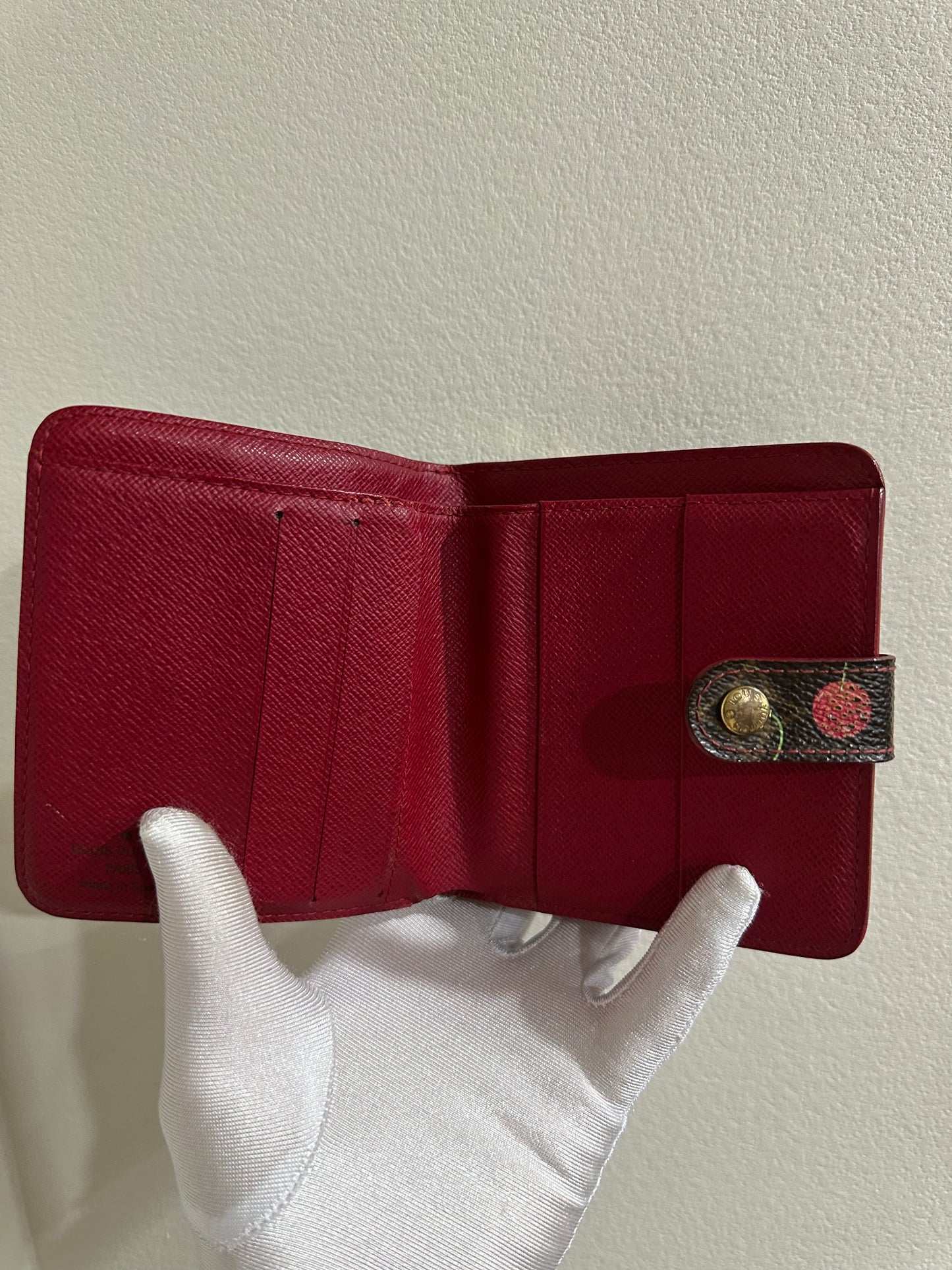 Louis Vuitton cherry wallet