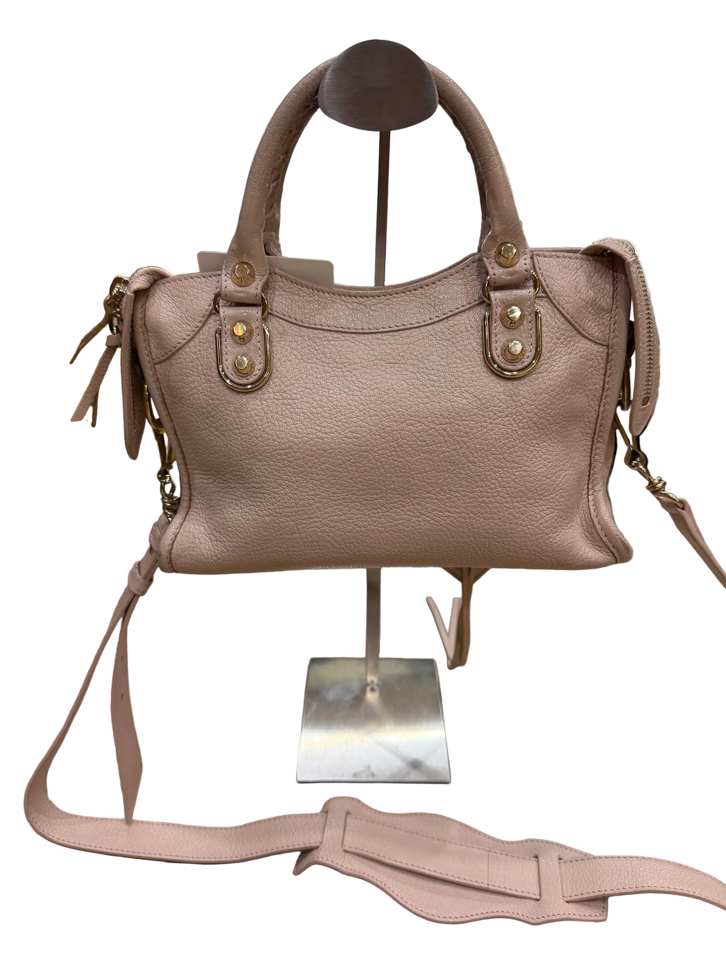 Balenciaga baby pink  city small