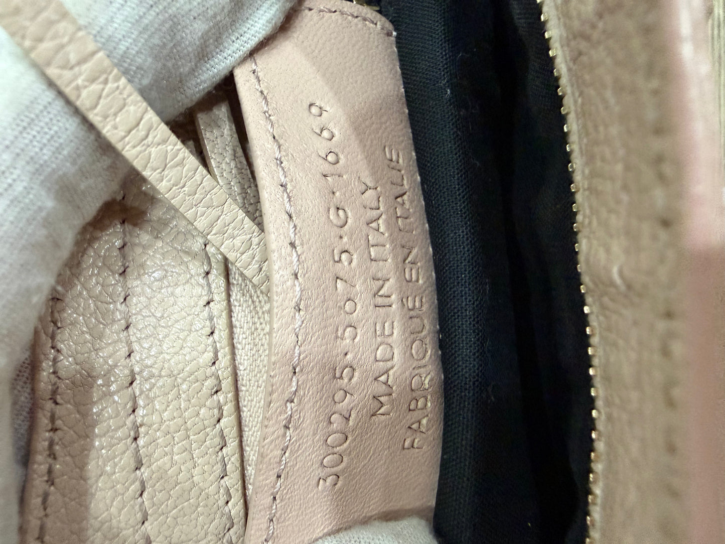 Balenciaga baby pink  city small
