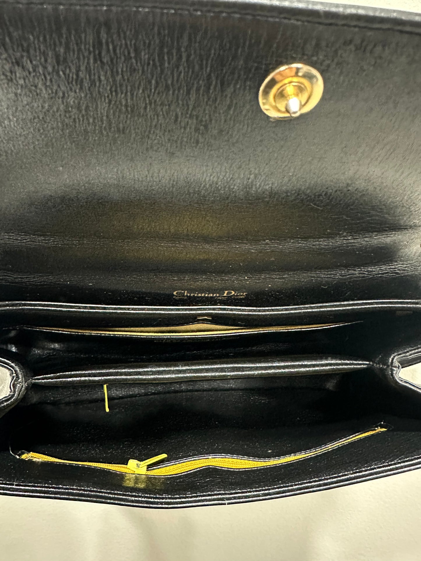 Dior vintage leather bag