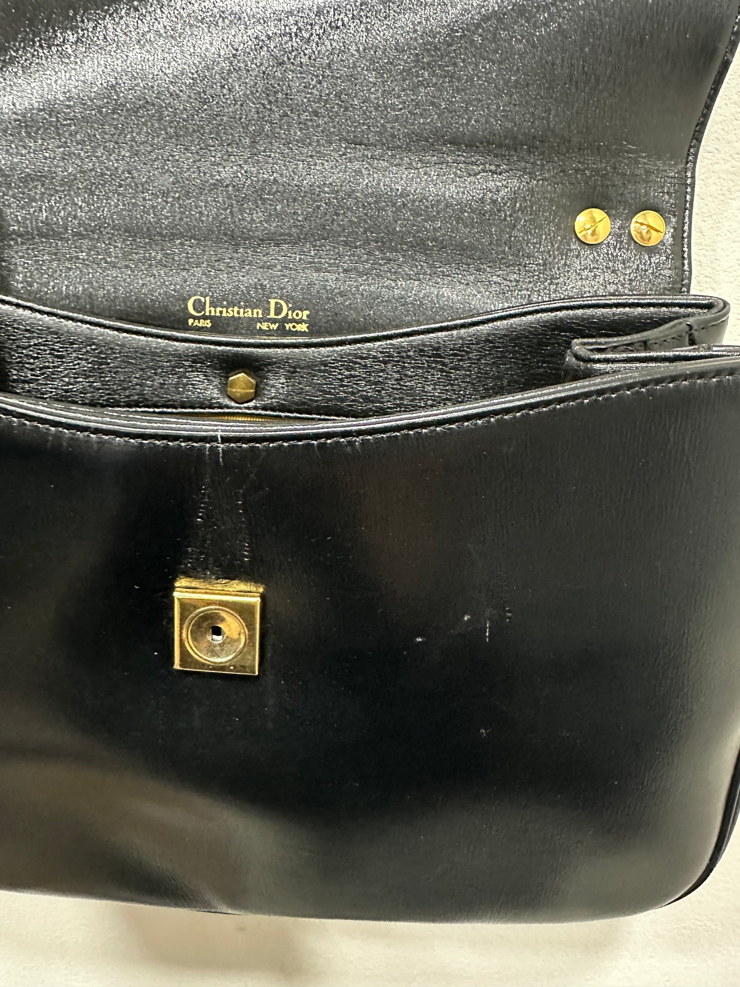 Dior vintage leather bag