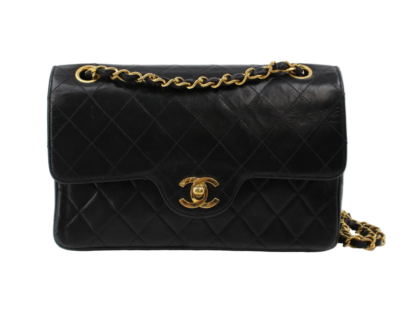 CHANEL 1988’s Classic Double Flap Bag 24K gold
