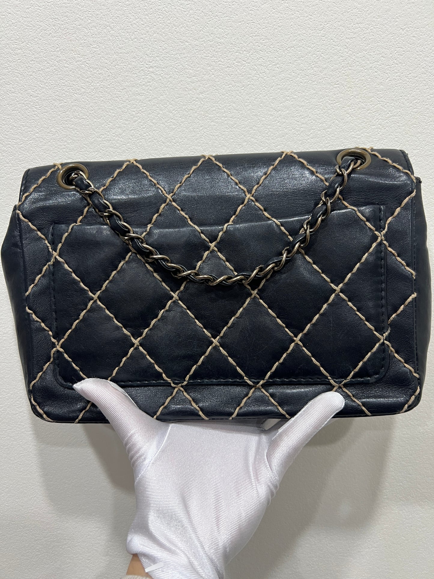 CHANEL Wild Stitch Chain Shoulder bag