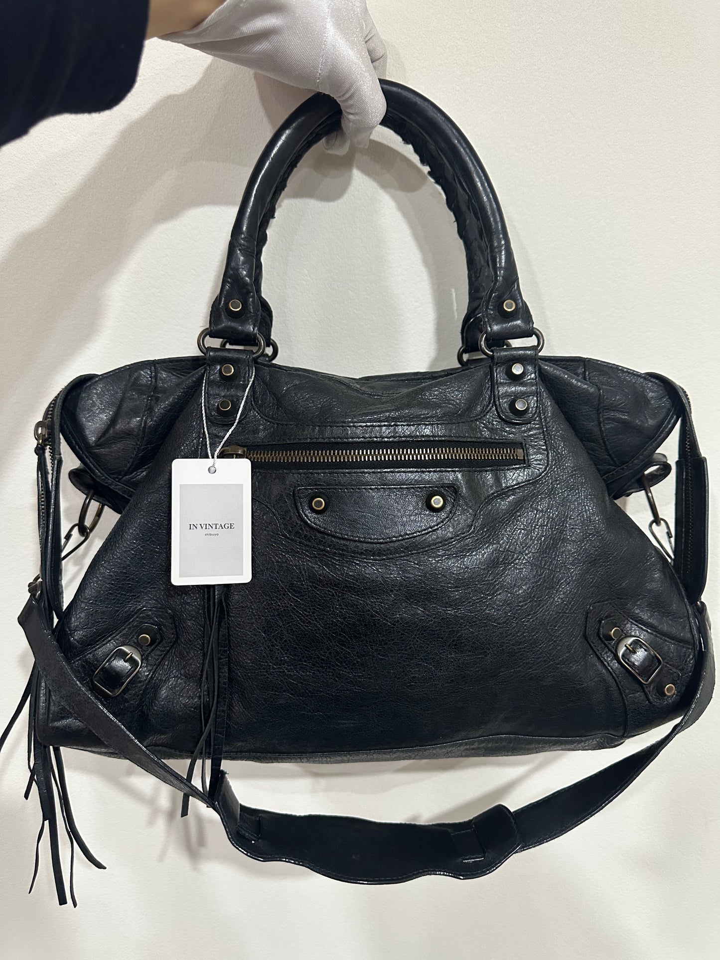 BALENCIAGA BLACK CITY BAG