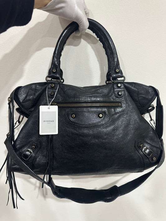 BALENCIAGA BLACK CITY BAG