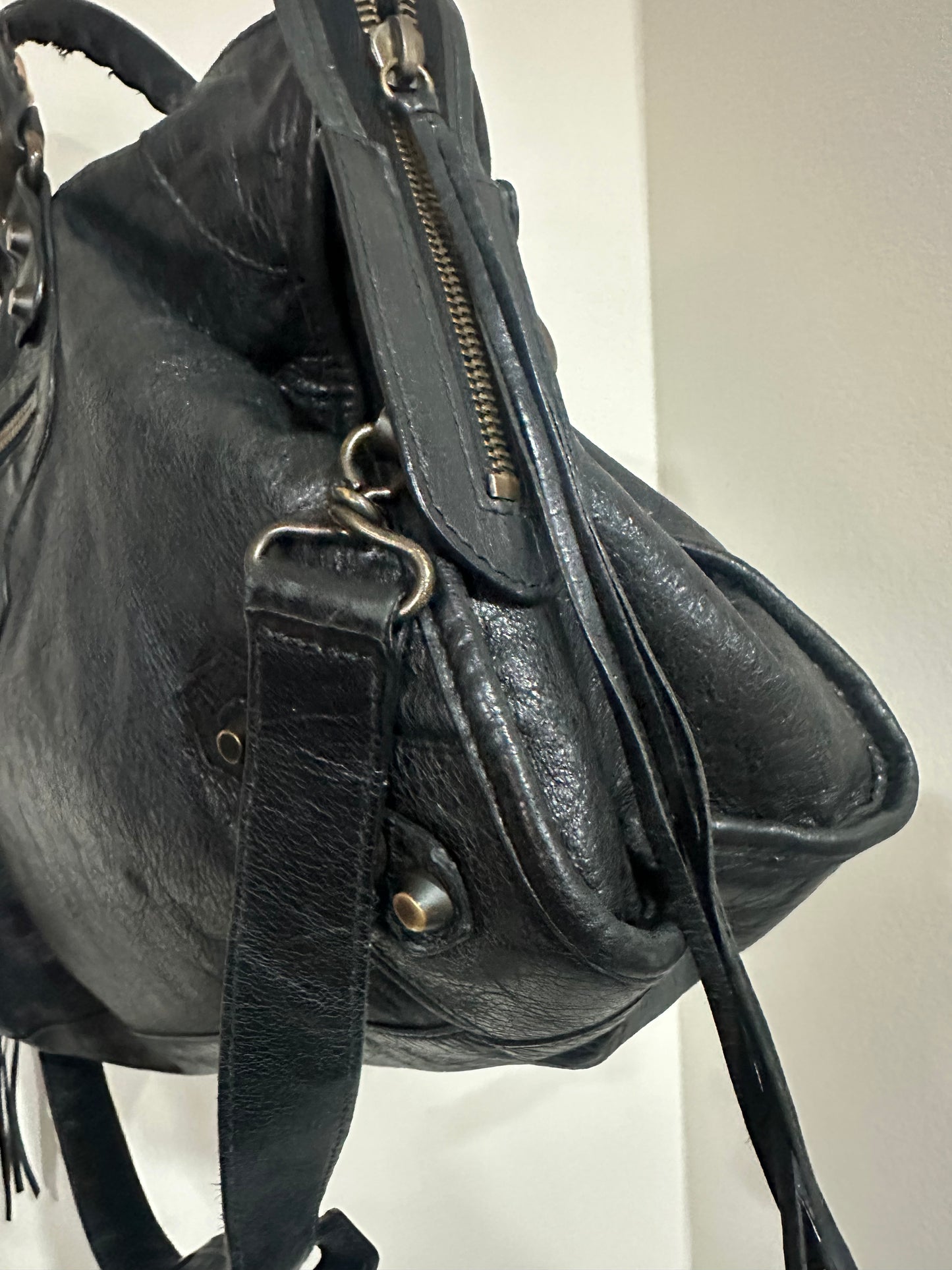 BALENCIAGA BLACK CITY BAG