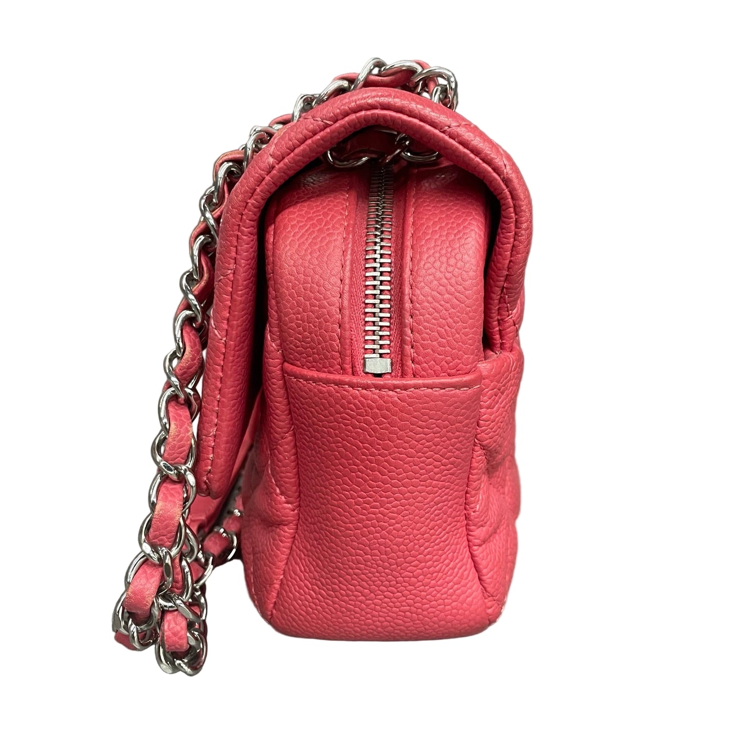 CHANEL Caviar Pink Shoulder Bag