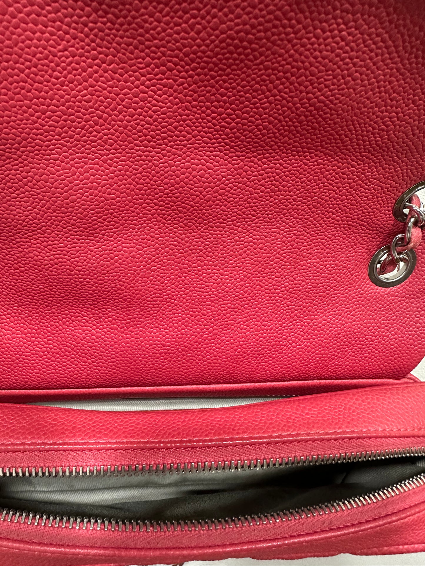 CHANEL Caviar Pink Shoulder Bag