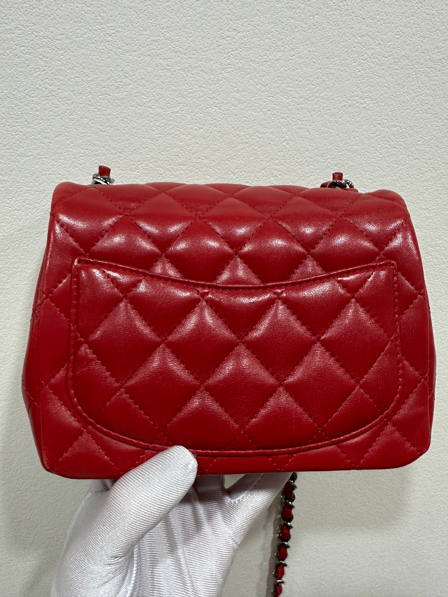CHANEL mini red Bag