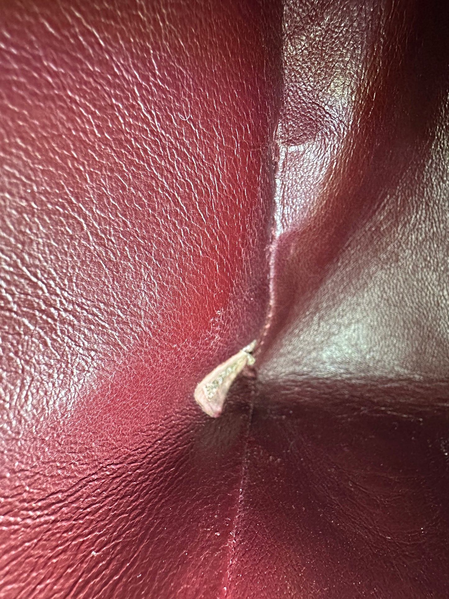 CHANEL Lambskin Chain Backpack 24K gold