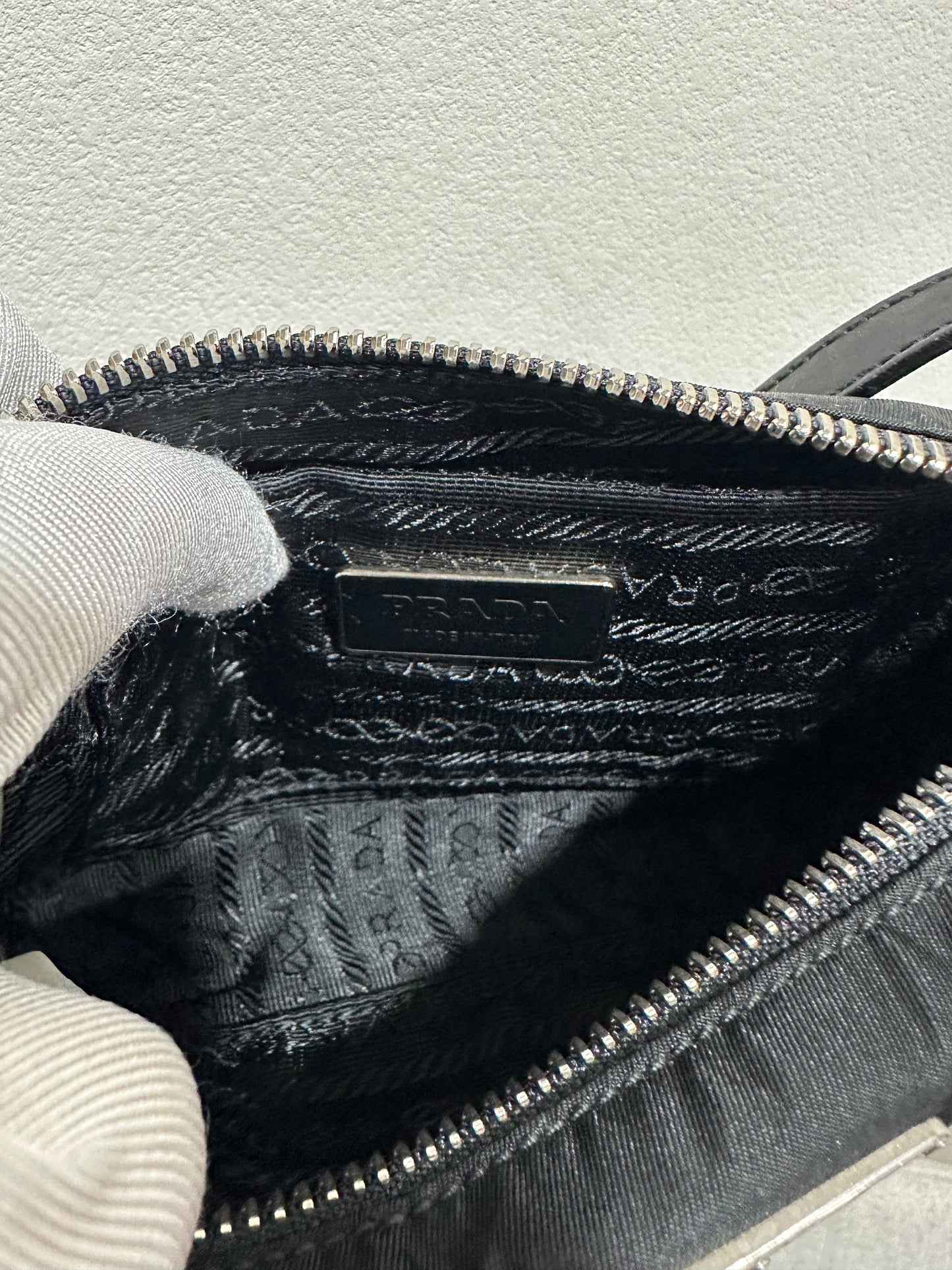 Prada pouch bag