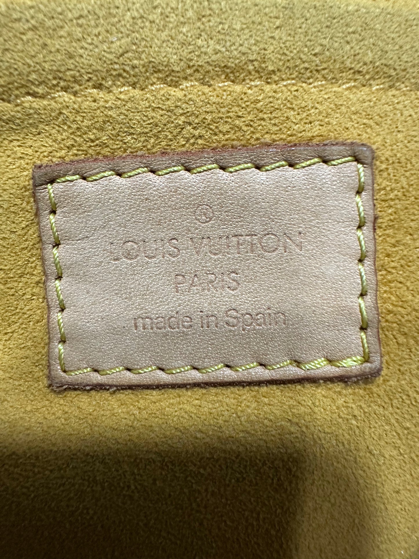 LOUIS VUITTON Denim Mini Pleaty