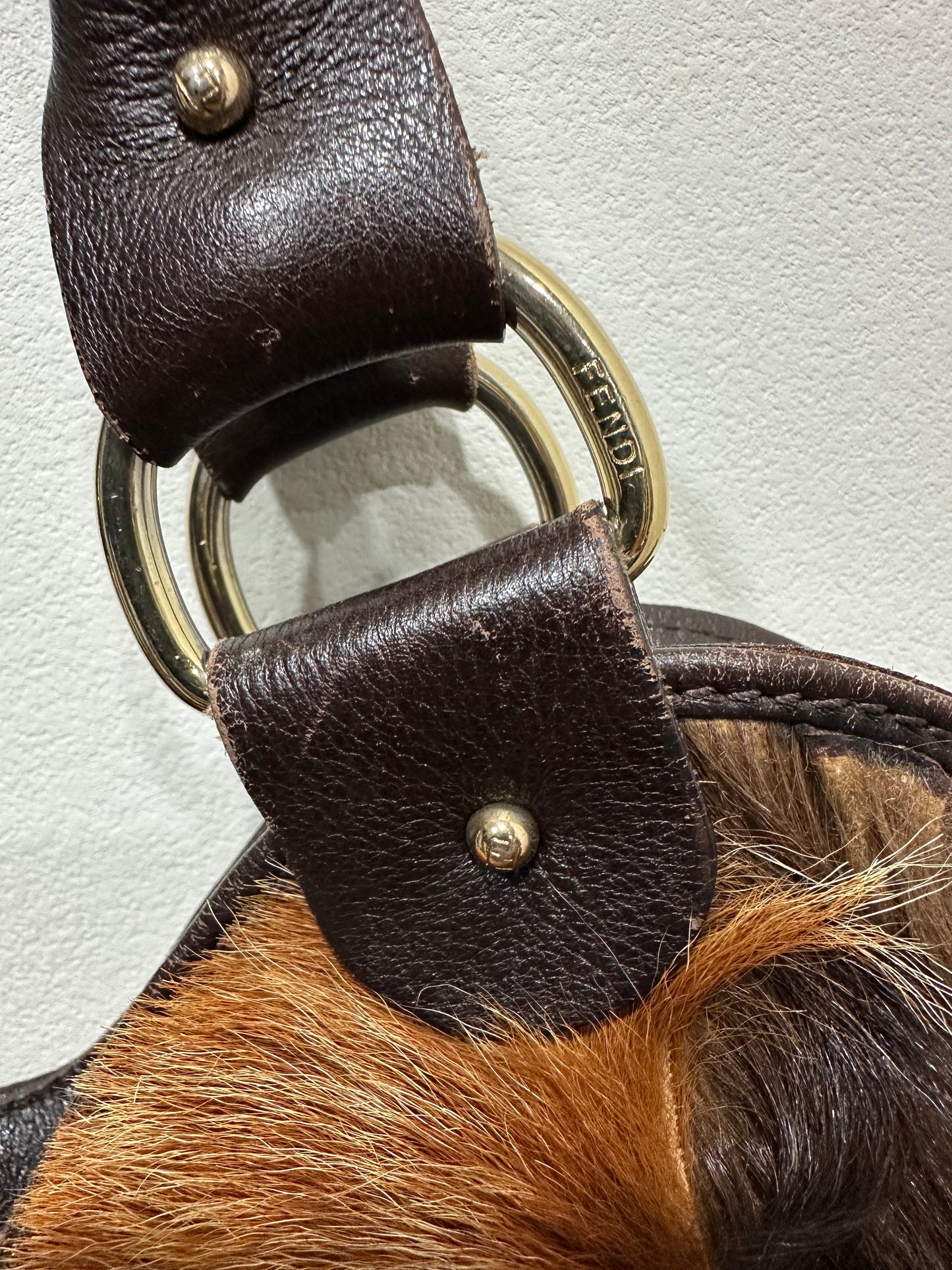 Fendi vintage pony hair