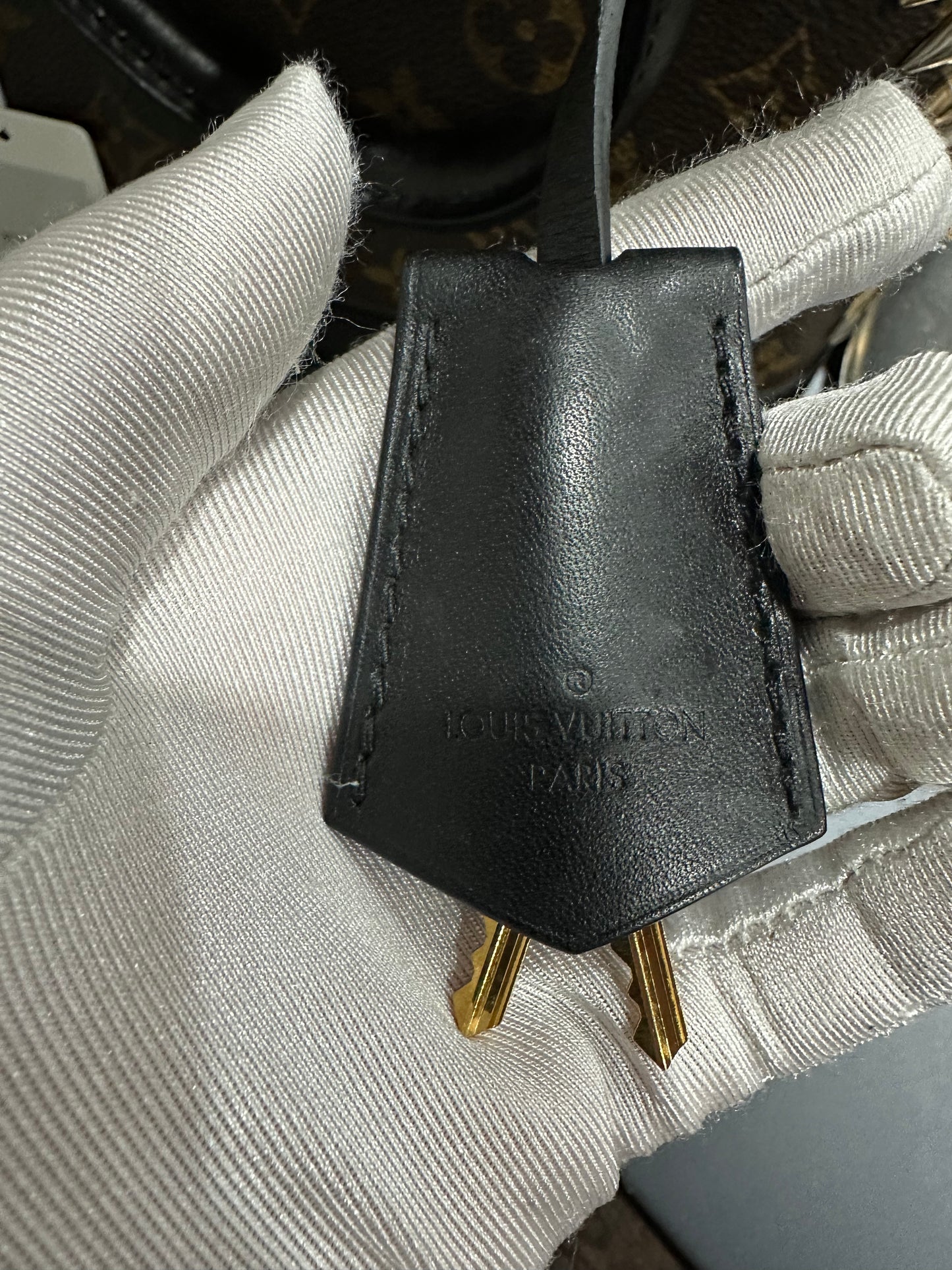 Louis Vuitton Macassar Studded Alma BB