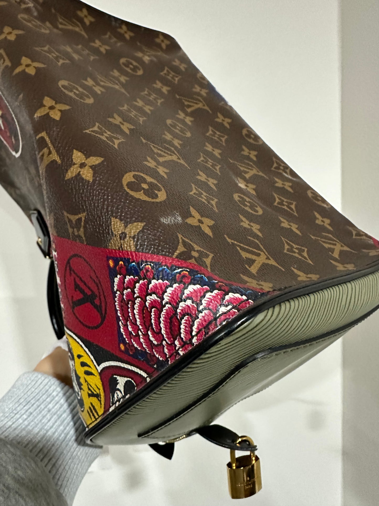 Louis Vuitton X Yamamoto speedy 30 kabuki daruma