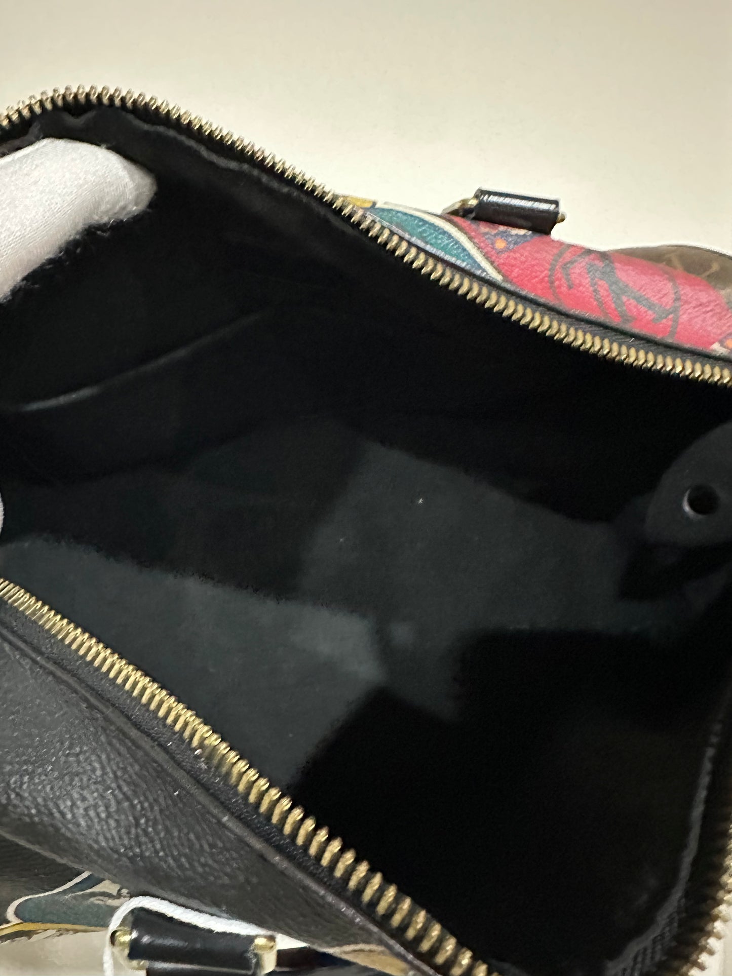 Louis Vuitton X Yamamoto speedy 30 kabuki daruma