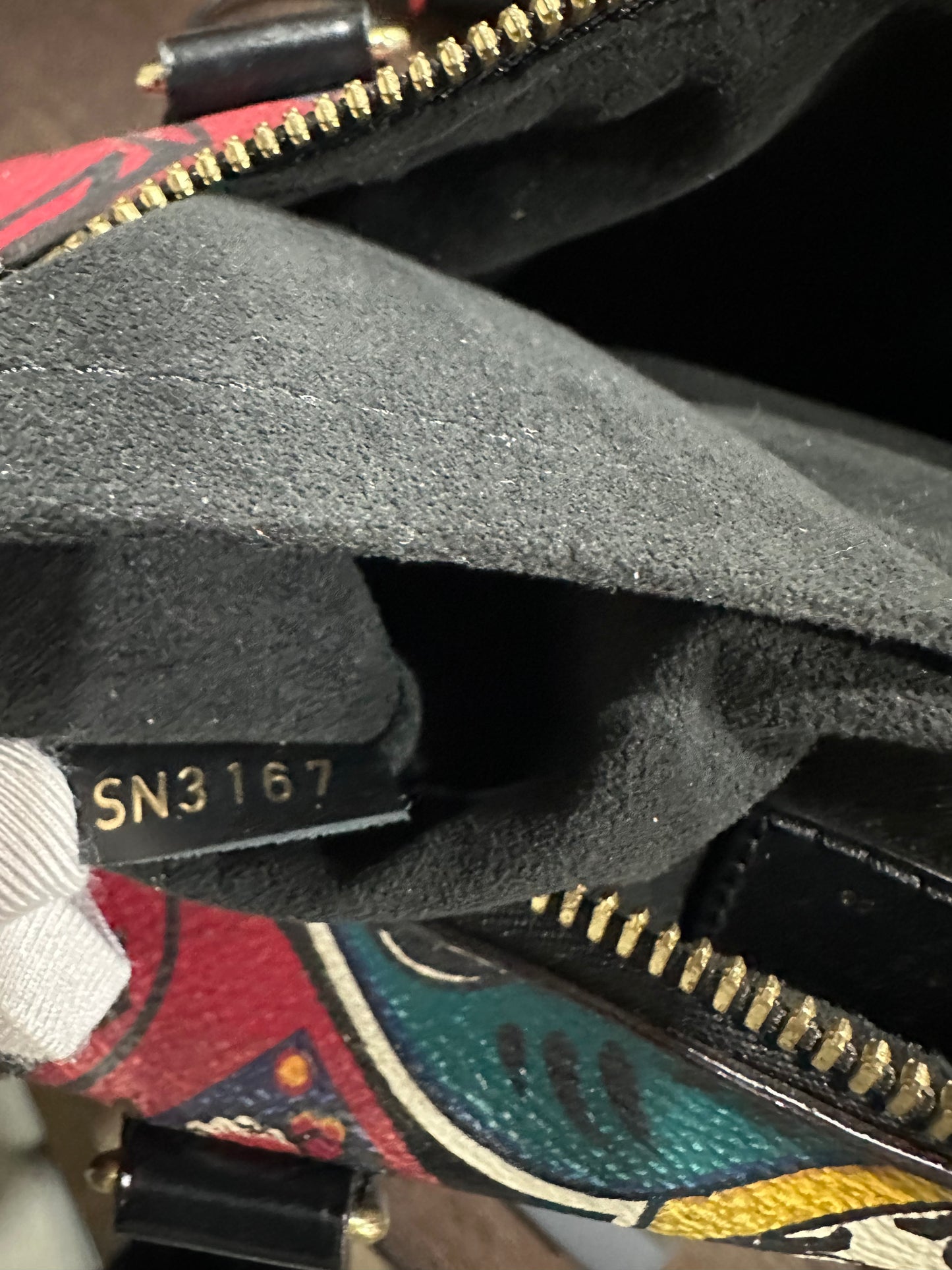 Louis Vuitton X Yamamoto speedy 30 kabuki daruma