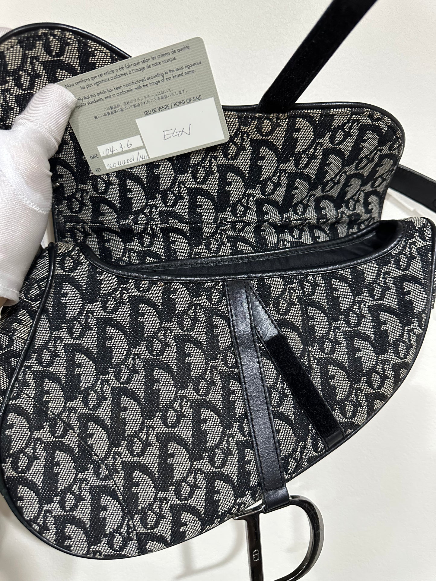 Christian Dior Saddle Bag