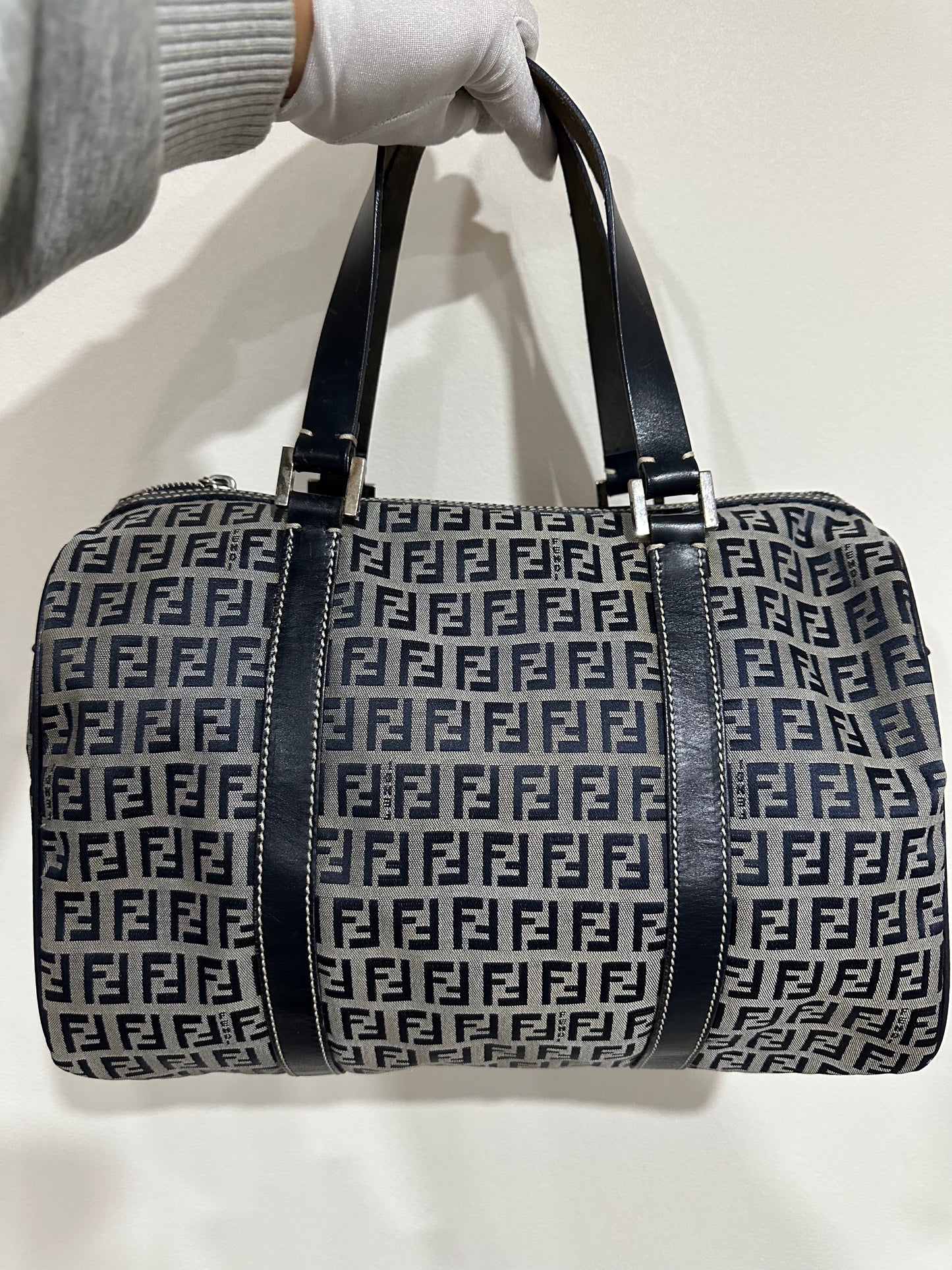 Fendi zucca Boston bag
