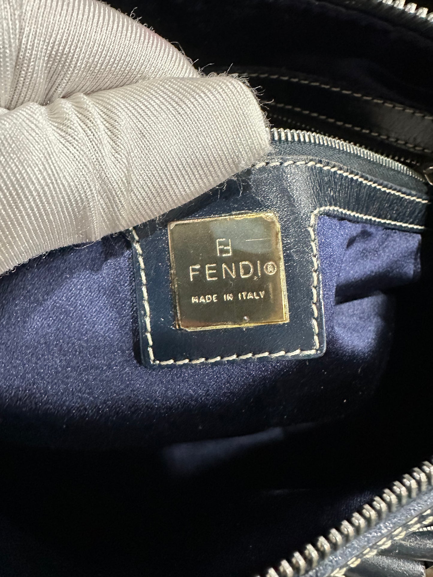 Fendi zucca Boston bag