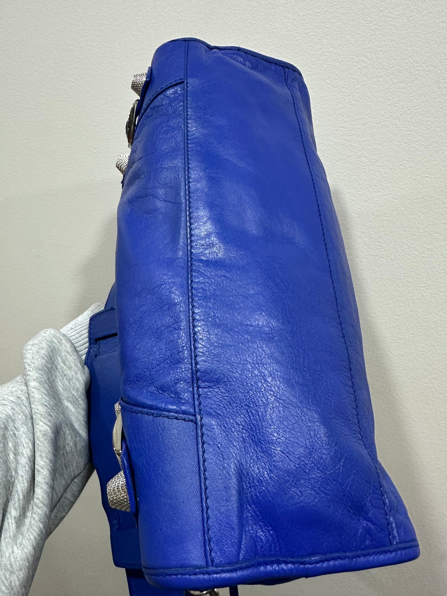 BALENCIAGA BLUE CITY BAG