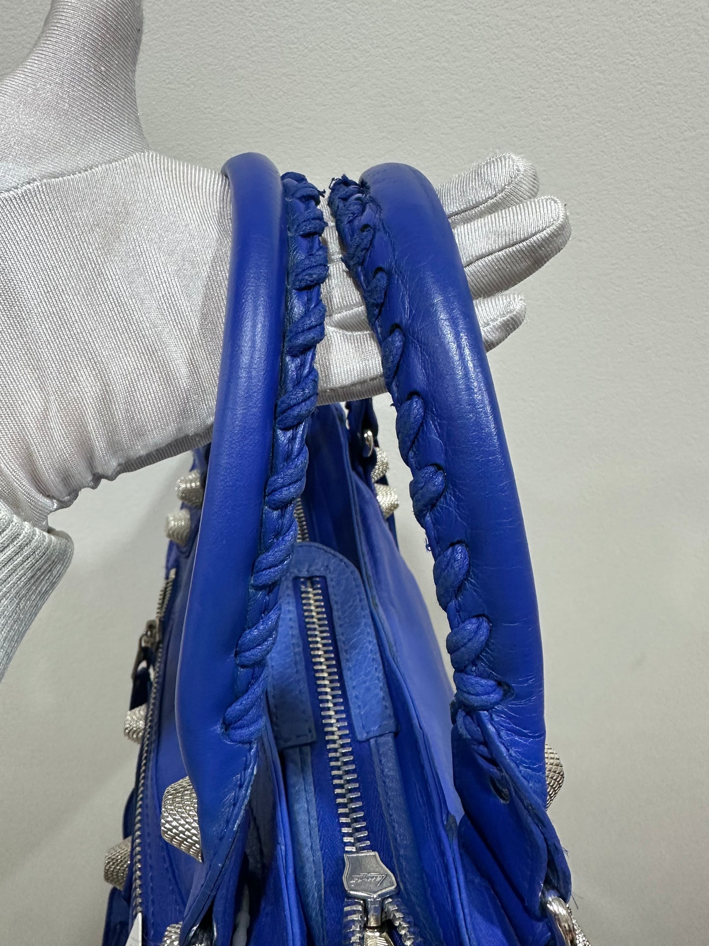 BALENCIAGA BLUE CITY BAG