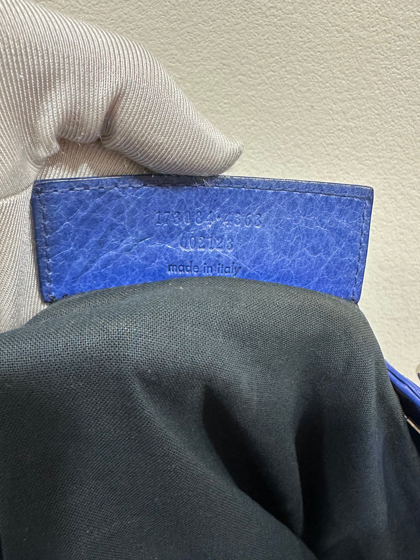 BALENCIAGA BLUE CITY BAG