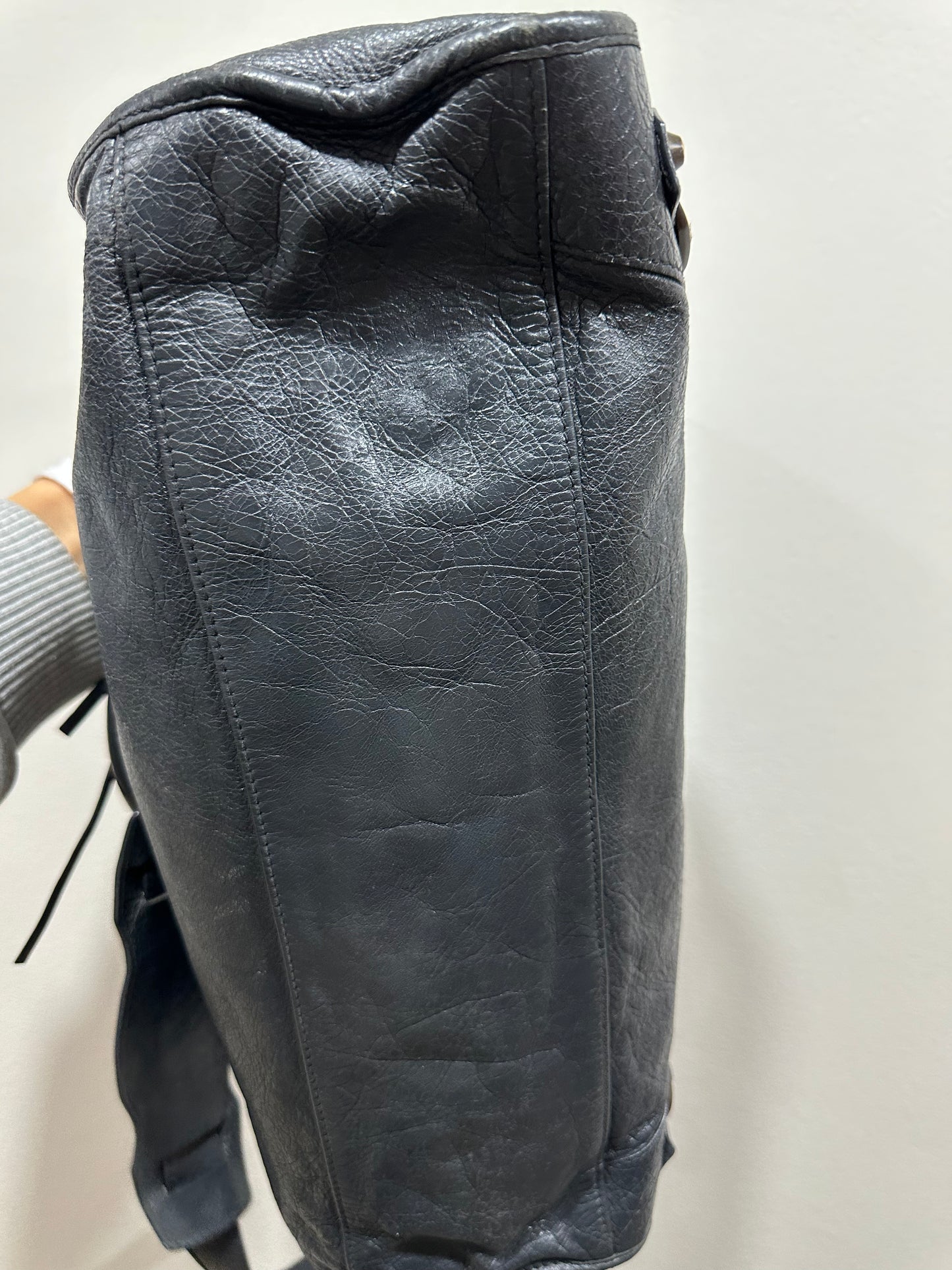 BALENCIAGA City Dark black Bag