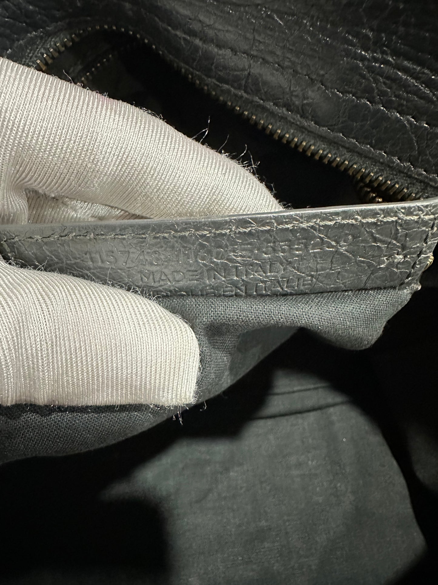 BALENCIAGA City Dark black Bag