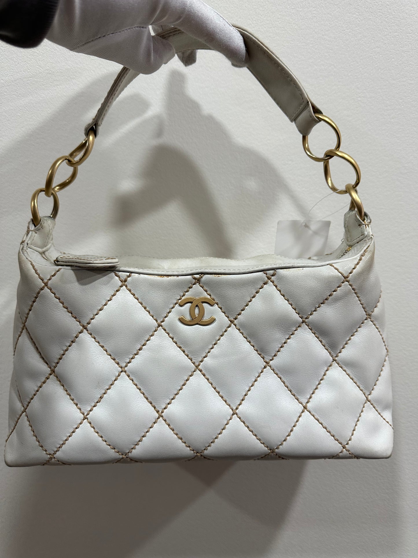 Chanel Wild stitch white