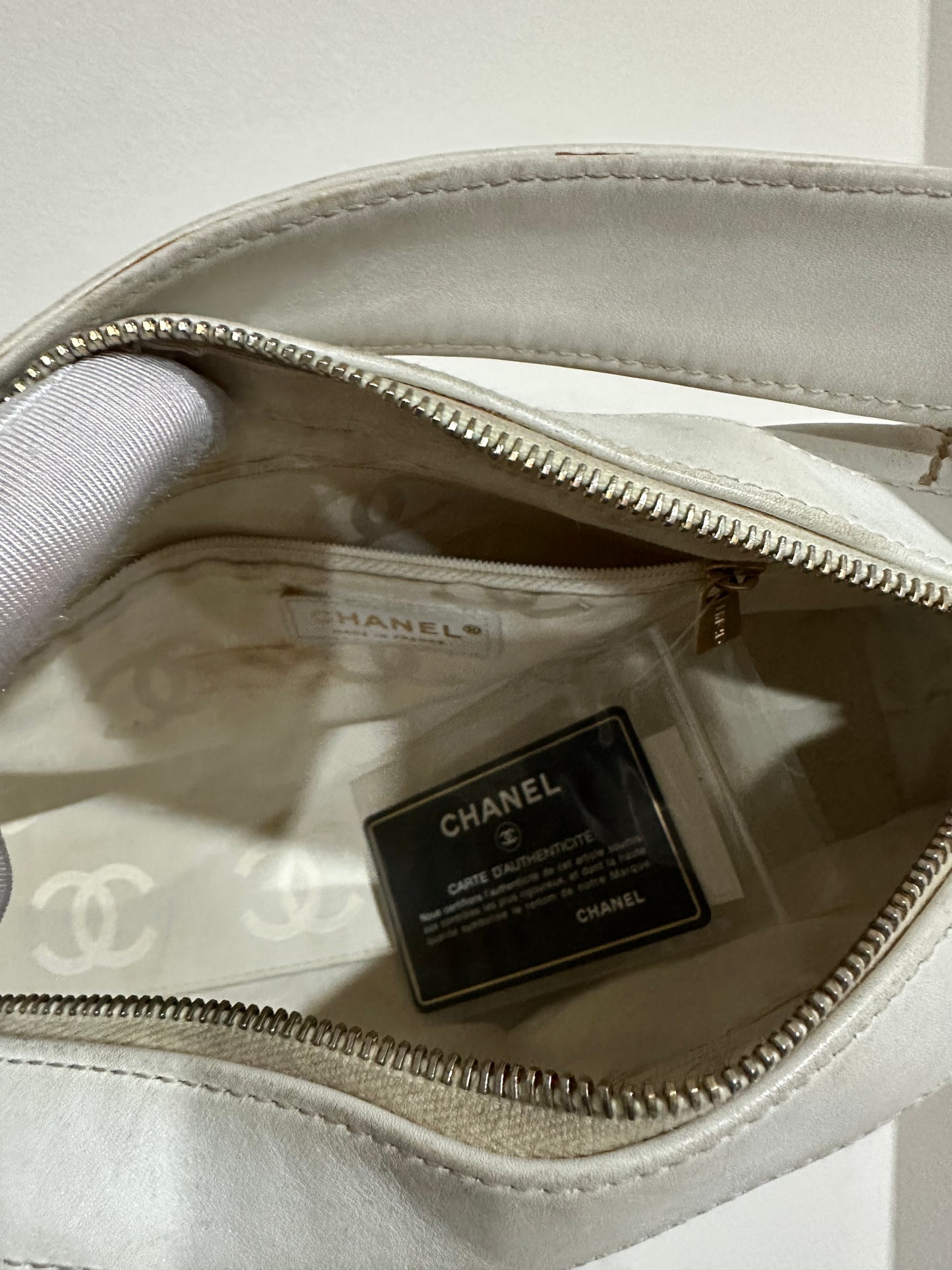 Chanel Wild stitch white