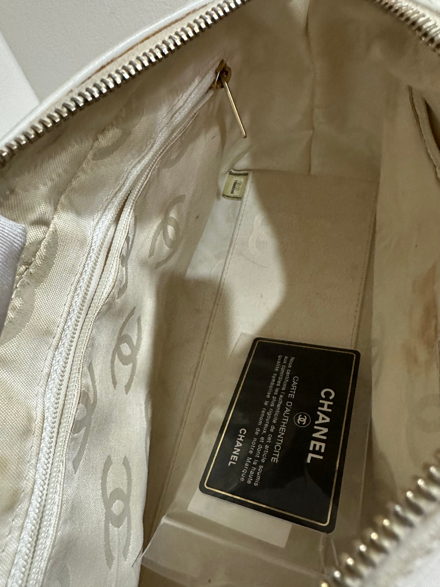 Chanel Wild stitch white