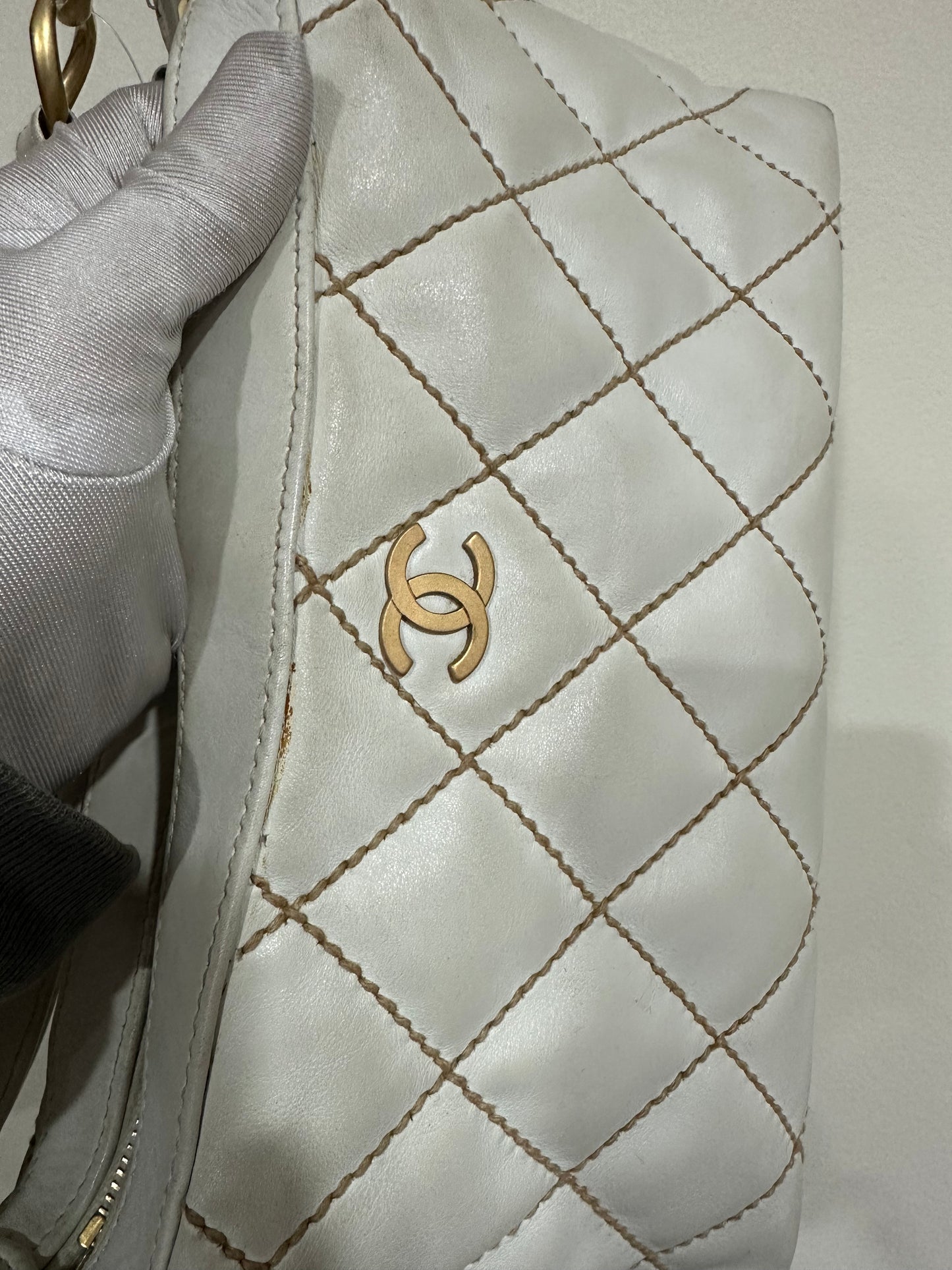 Chanel Wild stitch white