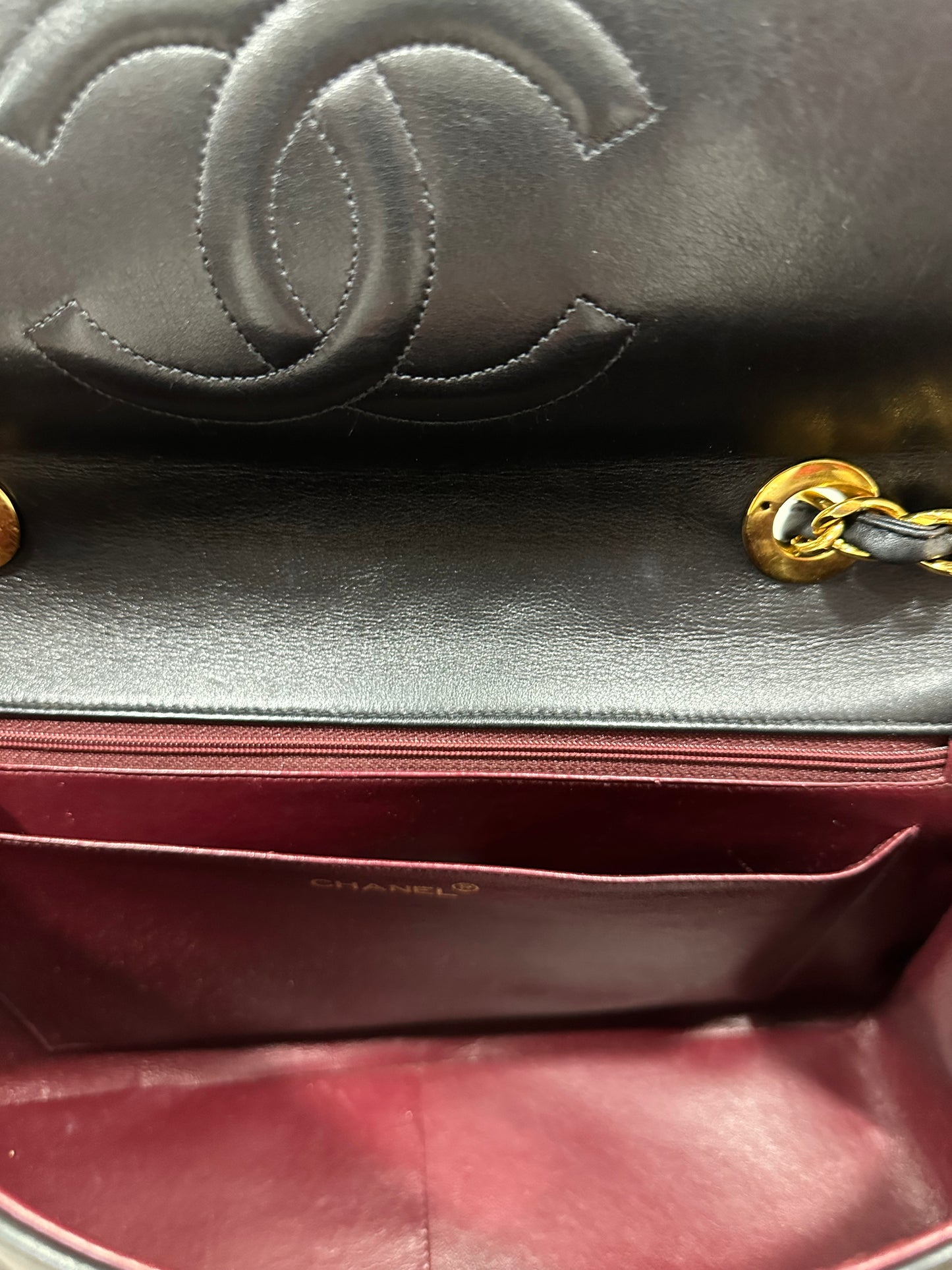 CHANEL Classic Jumbo 35 24K gold