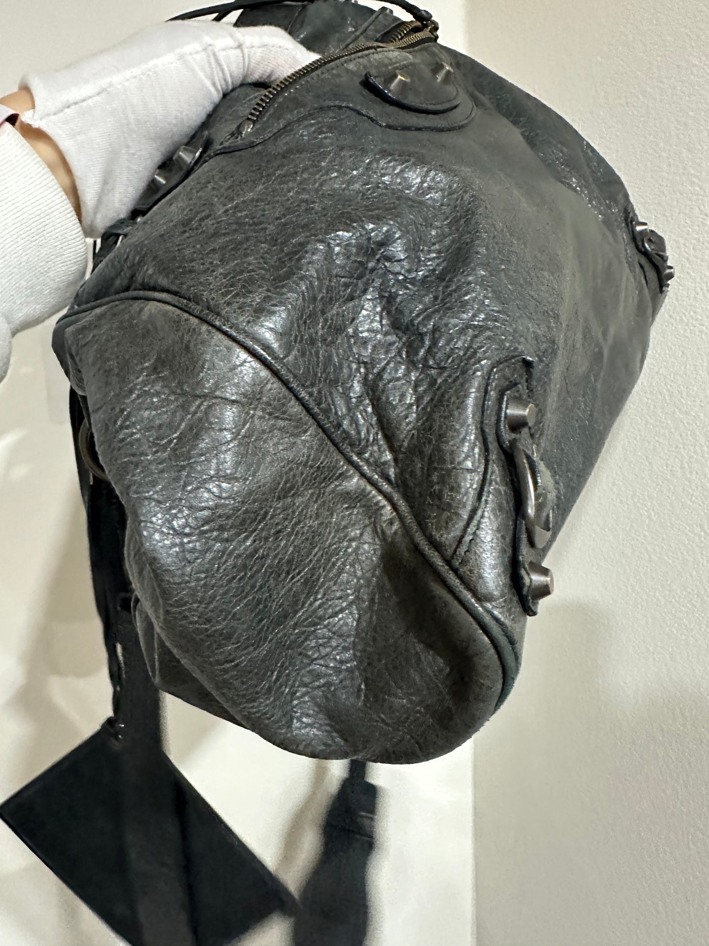 Balenciaga city bag long strap