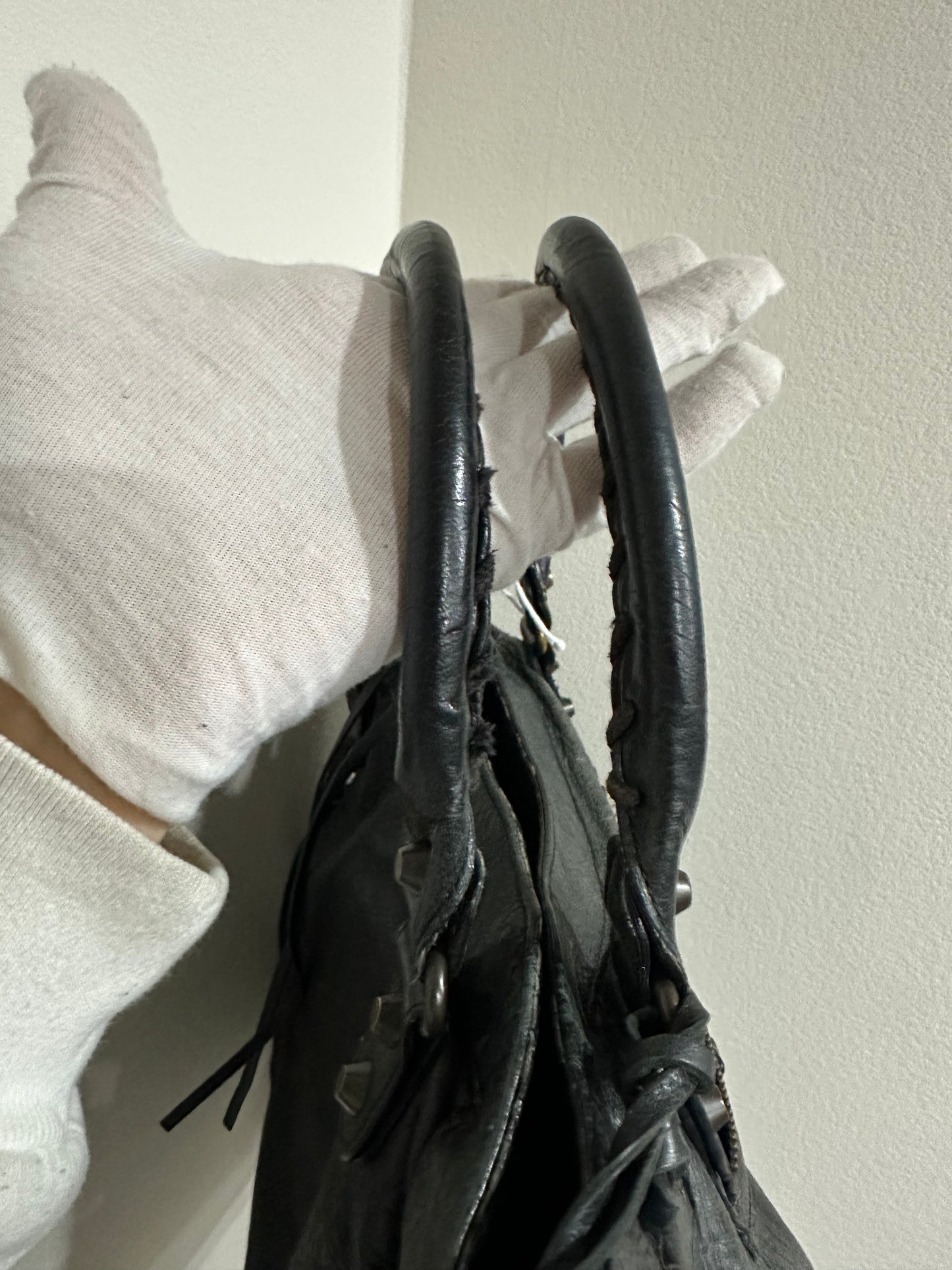 Balenciaga city bag long strap