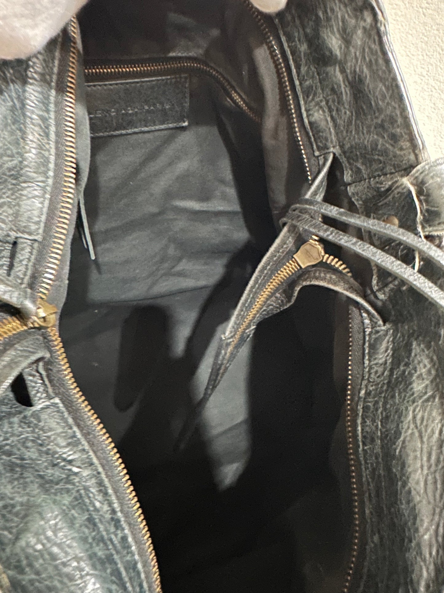 Balenciaga city bag long strap