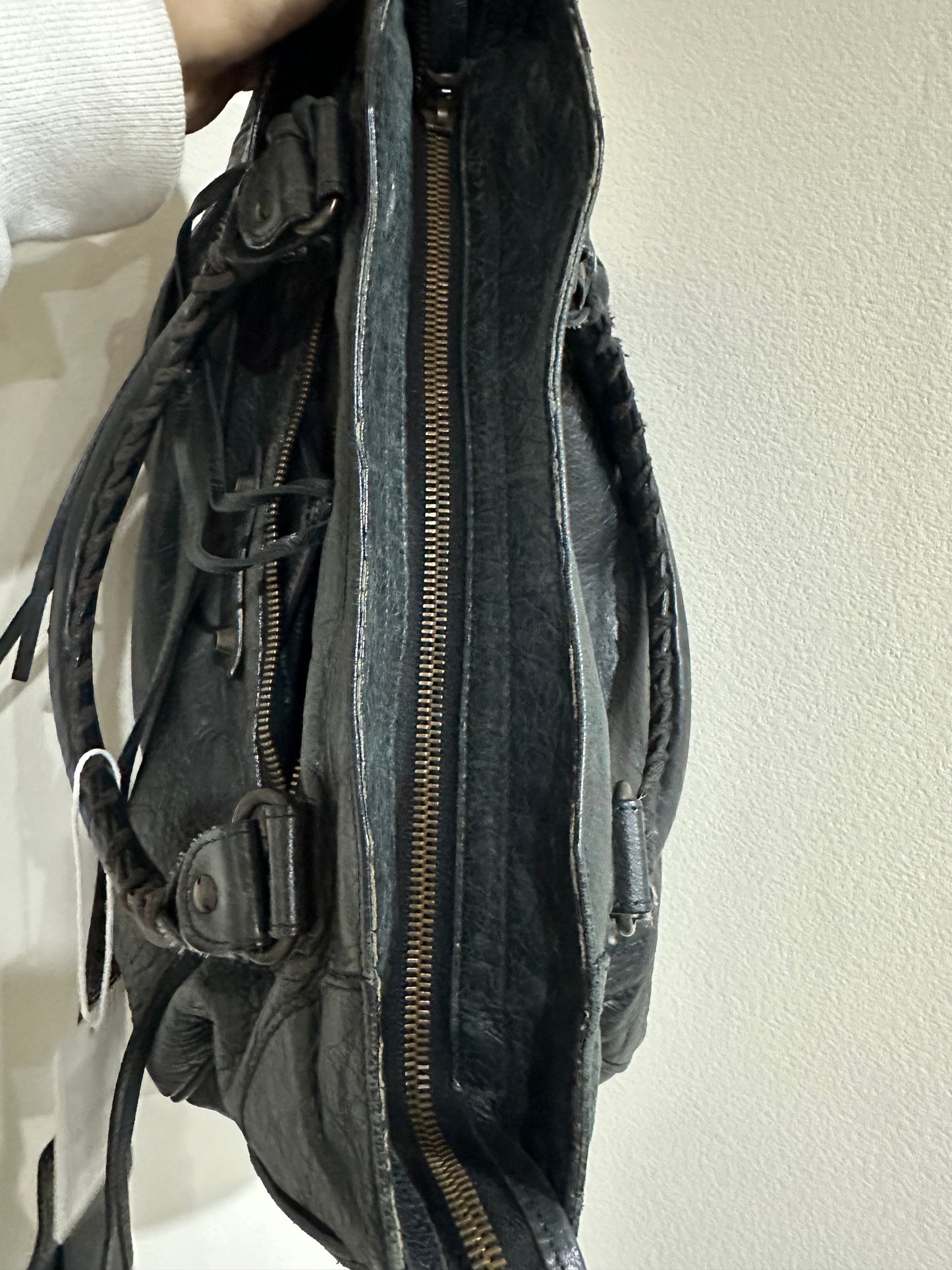 Balenciaga city bag long strap