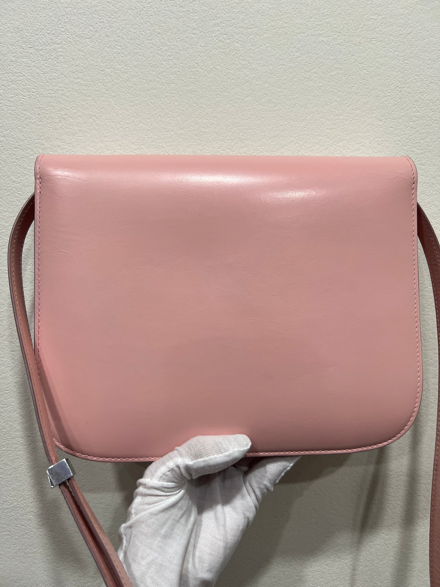 CELINE Classic Box Bag in Baby Pink