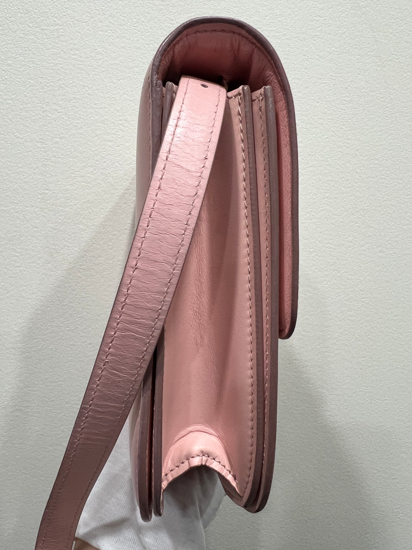 CELINE Classic Box Bag in Baby Pink
