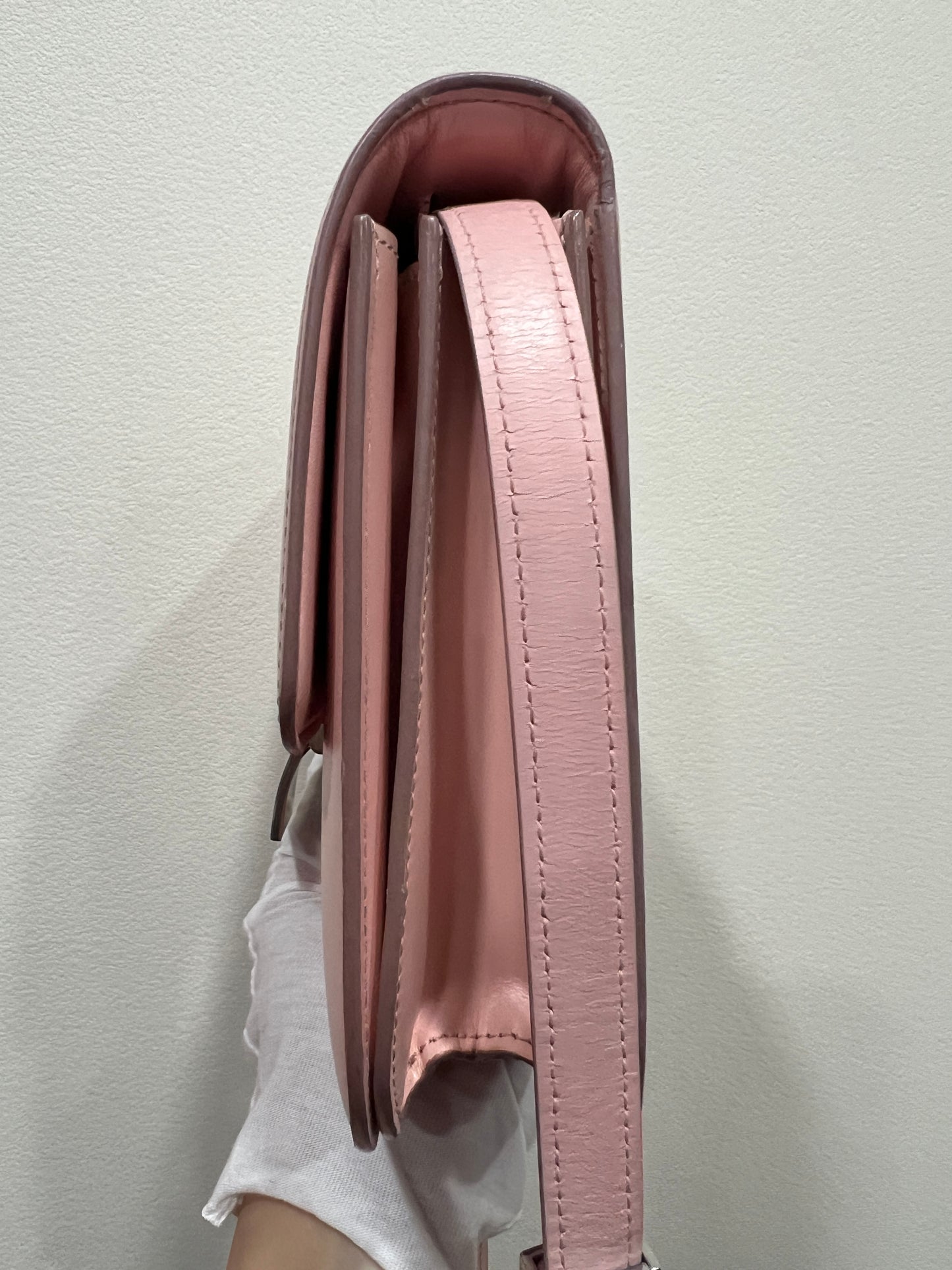 CELINE Classic Box Bag in Baby Pink