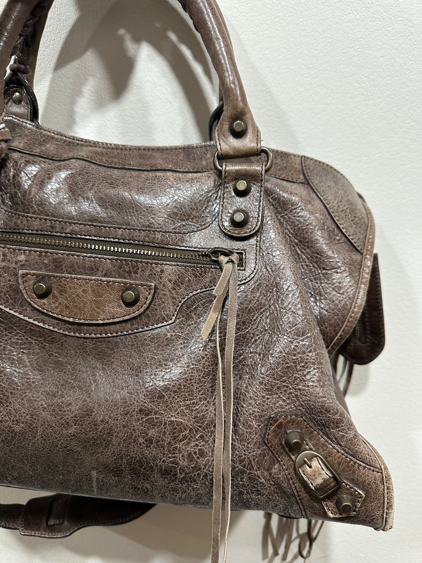 Balenciaga city bag Brown